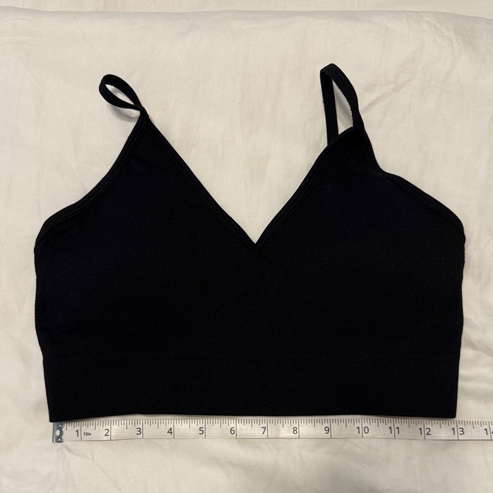 Sports Illustrated Swim Black Bralette